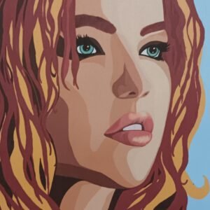 Leeloo: Character from the movie 'The Fifth Element'- Digital Art