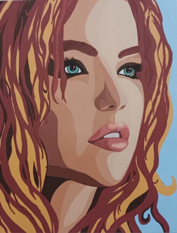 Leeloo: Character from the movie 'The Fifth Element'- Digital Art