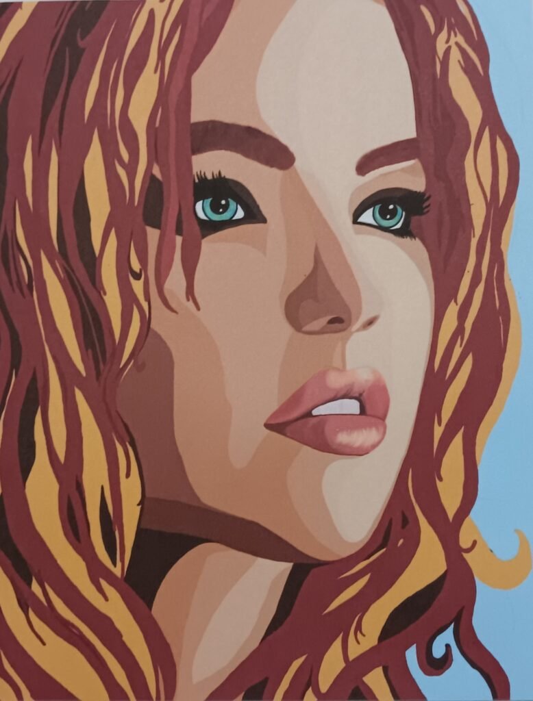 Leeloo: Character from the movie 'The Fifth Element'- Digital Art