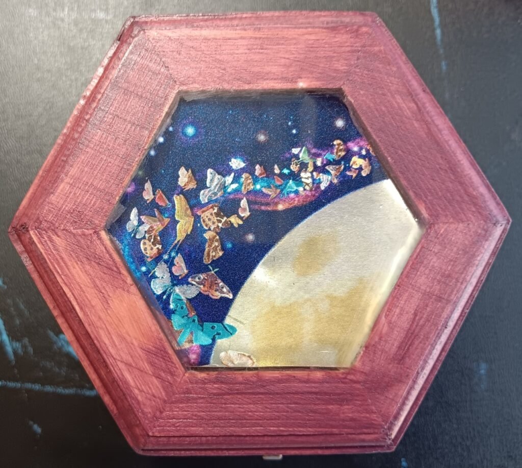 Butterflies Over the Moon: Jewelry Box