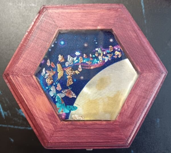 Butterflies Over the Moon: Jewelry Box